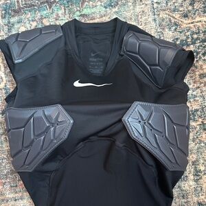 Nike Pro Dri-FIT Black Top with Gray Accents